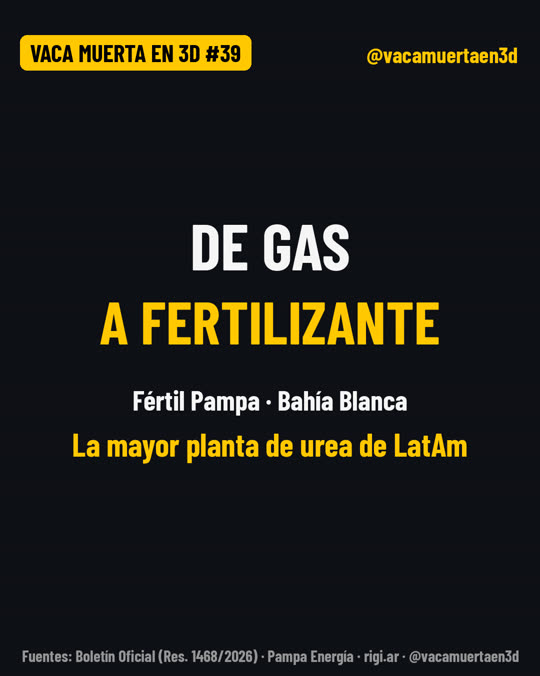 De gas a fertilizante